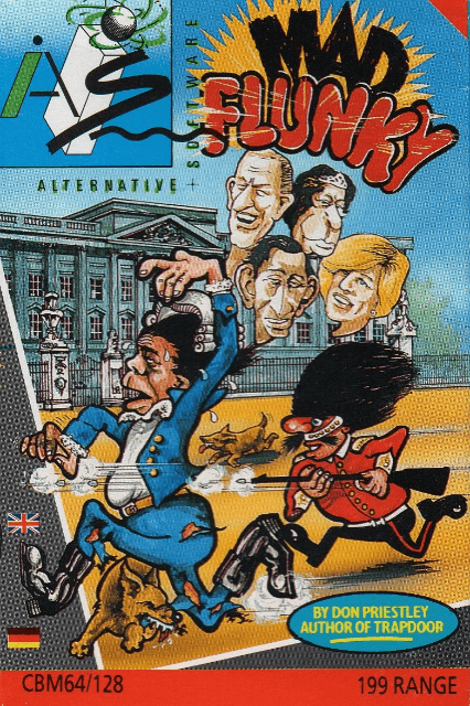 Mad Flunky - C64 - Commodore 64 - Packshots