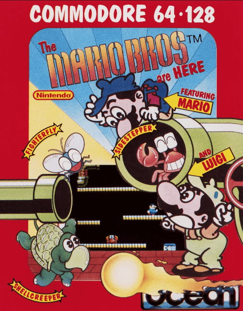 Mario Bros - C64 - Commodore 64 - Packshots
