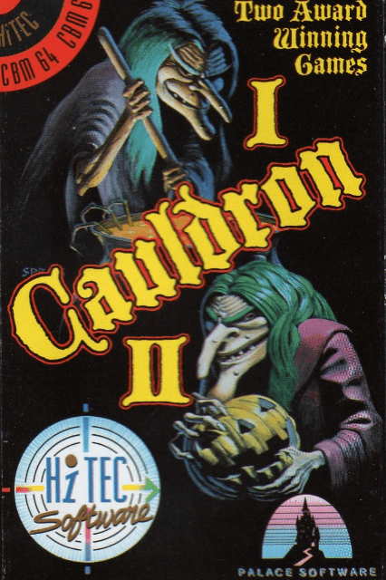 Cauldron I & II - C64 - Commodore 64 - Packshots