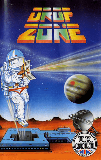 Dropzone - C64 - Commodore 64 - Packshots