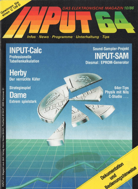 INPUT 64 - 10/86 - C64 - Commodore 64