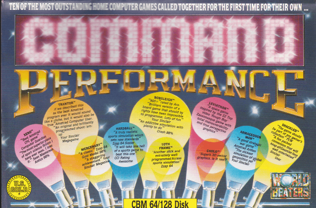 Command Performance - C64 - Commodore 64 - Packshots