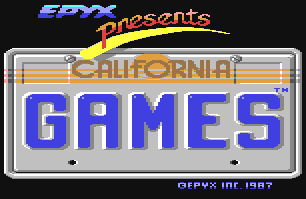 California Games - C64 - Commodore 64 - Titles