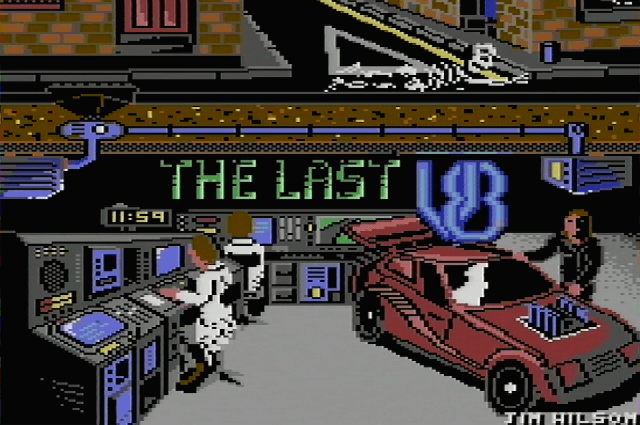 The Last V8 - C64 - Commodore 64 - Titles