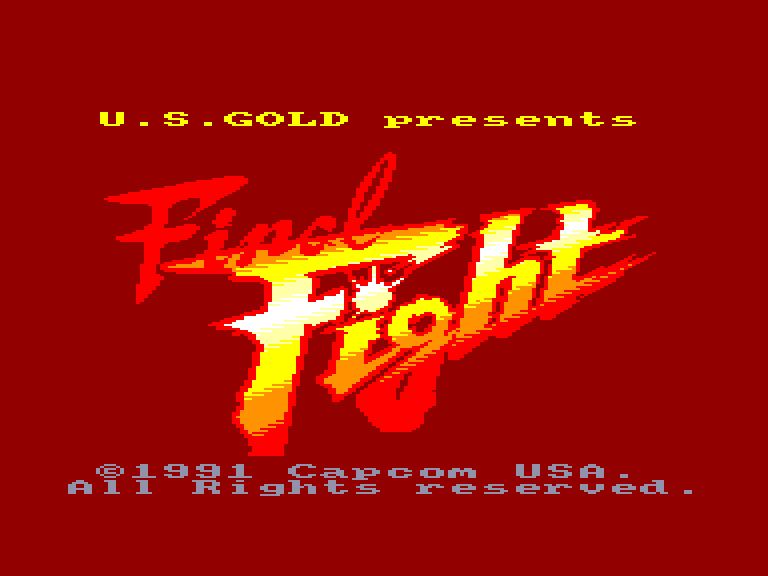 Final Fight - CPC - Amstrad CPC - Titles