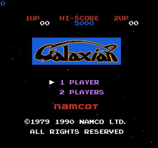 Galaxian - FAMICOMDS - Nintendo Famicom Disk System - Titles