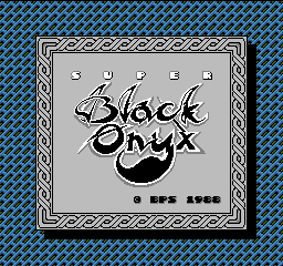 Super Black Onyx - FC - Nintendo Famicom - Titles