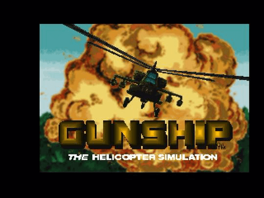 Gunship - FMTOWNS - Fujitsu FM Towns - Titles