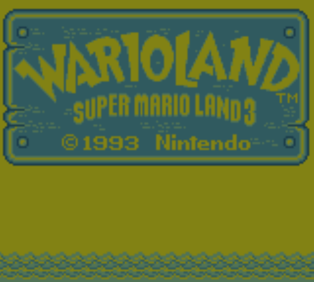Wario Land: Super Mario Land 3 - GAMEBOY - Nintendo Game Boy - Titles
