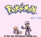 Pokémon Blue Version - GAMEBOY - Nintendo Game Boy - Titles