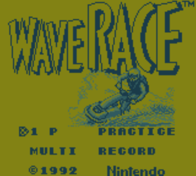 Wave Race - GAMEBOY - Nintendo Game Boy - Titles