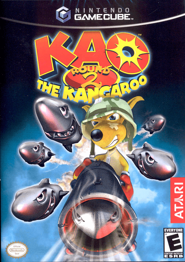 Kao the Kangaroo Round 2 - GAMECUBE - Nintendo GameCube - Packshots