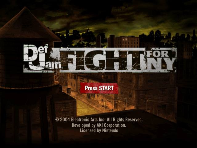 Def Jam: Fight for NY - GAMECUBE - Nintendo GameCube - Titles