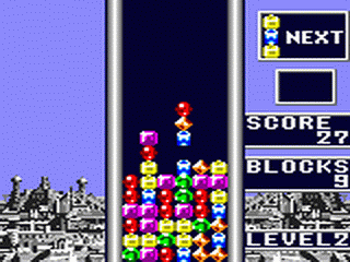 Columns - GAMEGEAR - Sega Game Gear - Ingames