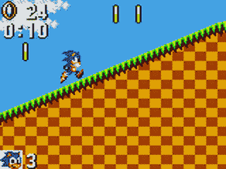 Sonic the Hedgehog - GAMEGEAR - Sega Game Gear - Ingames