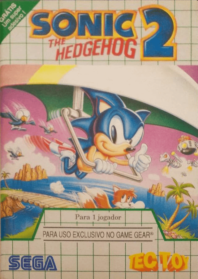 Sonic the Hedgehog 2 - GAMEGEAR - Sega Game Gear - Packshots