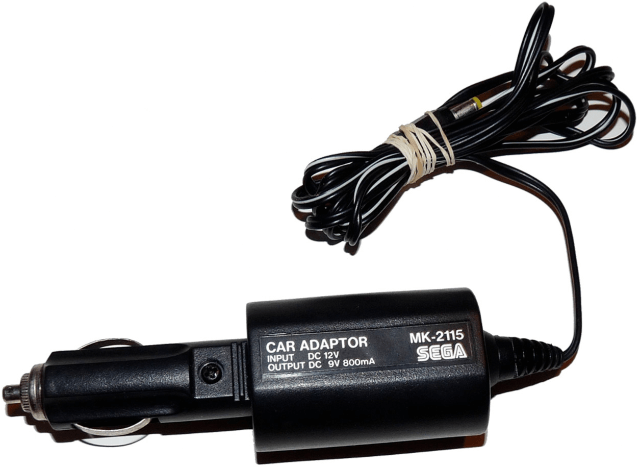 Car Adaptor - GAMEGEAR - Sega Game Gear - Titles