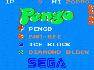 Pengo - GAMEGEAR - Sega Game Gear - Titles