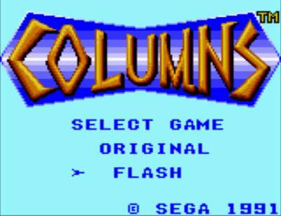 Columns - GAMEGEAR - Sega Game Gear - Titles