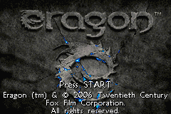 Eragon - GBA - Nintendo Game Boy Advance - Titles