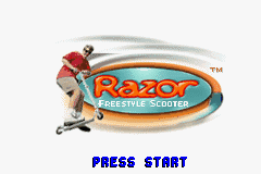 Razor Freestyle Scooter - GBA - Nintendo Game Boy Advance - Titles