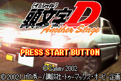 Initial D: Another Stage - GBA - Nintendo Game Boy Advance - Titles