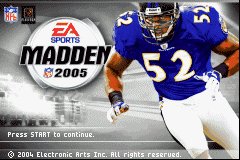 Madden NFL 2005 - GBA - Nintendo Game Boy Advance - Titles
