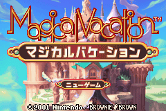 Magical Vacation - GBA - Nintendo Game Boy Advance - Titles