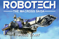 Robotech: The Macross Saga - GBA - Nintendo Game Boy Advance - Titles