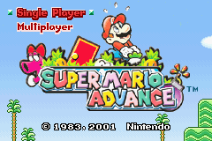 Super Mario Advance - GBA - Nintendo Game Boy Advance - Titles