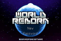 World Reborn - GBA - Nintendo Game Boy Advance - Titles