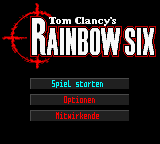 Tom Clancy's Rainbow Six - GBC - Nintendo Game Boy Color - Titles