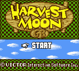 Harvest Moon GB - GBC - Nintendo Game Boy Color - Titles