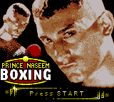Prince Naseem Boxing - GBC - Nintendo Game Boy Color - Titles