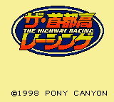 The Shutokou Racing - GBC - Nintendo Game Boy Color - Titles