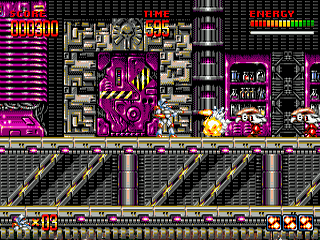 Mega Turrican - GEN - Sega Genesis - Ingames