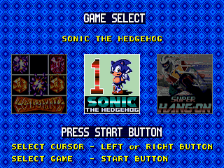 6-Pak - GEN - Sega Genesis - Titles