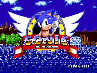 Sonic the Hedgehog - GEN - Sega Genesis - Titles
