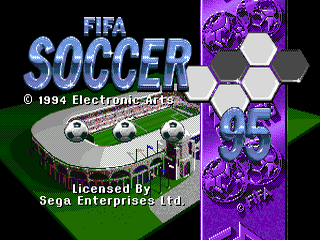 FIFA Soccer '95 - GEN - Sega Genesis - Titles