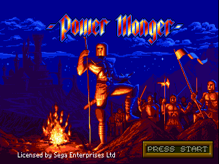 Power Monger - GEN - Sega Genesis - Titles