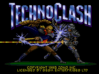 Technoclash - GEN - Sega Genesis - Titles