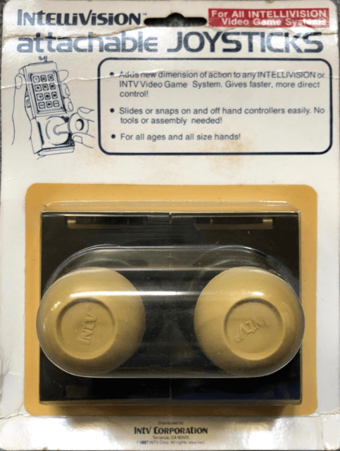 attachable Joysticks - INTELLIVISION - Mattel Intellivision