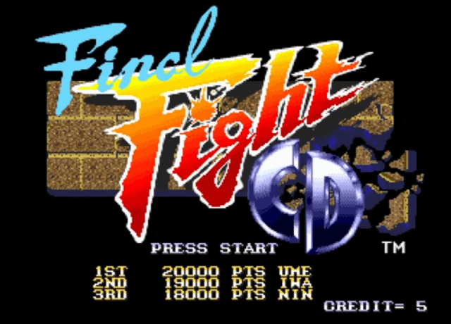 Final Fight CD - MEGACD - Sega Mega CD - Titles