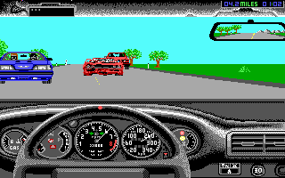 Test Drive II: The Duel - MSDOS - PC (MS-DOS) - Ingames
