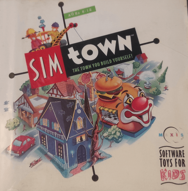 SimTown - MSDOS - PC (MS-DOS)