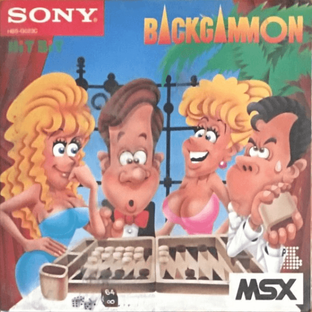 Backgammon - MSX - MSX - Packshots