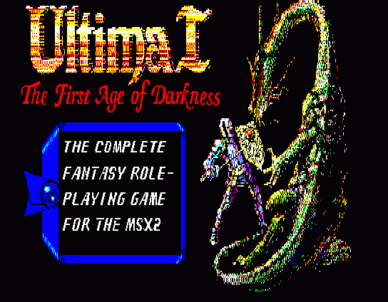 Ultima I - MSX - MSX - Titles