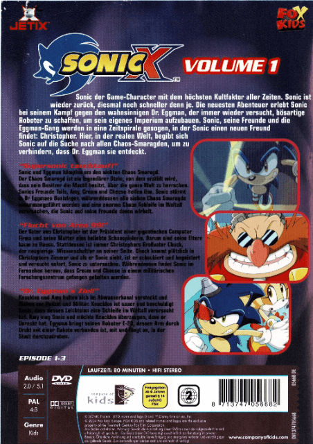Sonic X - MULTIPLE - Multiple - Titles