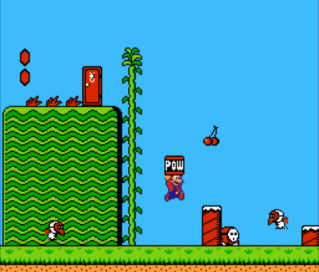 Super Mario Bros. 2 - NES - Nintendo Entertainment System - Ingames