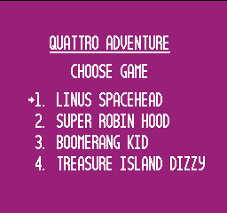 Quattro Adventure - NES - Nintendo Entertainment System - Titles
